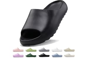 Jugsar Cloud Slides for Kids, Toddler Shower Slippers Children Bathroom Pool Sandals, Boys Girls Comfy Thick Sole Slippers, Summer Non-Slip Beach Shoes