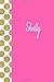 Produktbild Shelly (Personalized Glitter & Pink Girls Notebook, Band 1)
