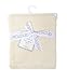 Silver Cloud Baby Boutique Garter Stitch Blanket (Cream)