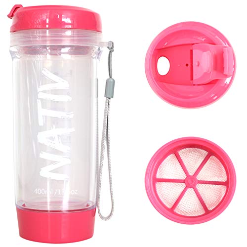 Reusable 400ml Travel Drinks Tumbler Bottle - Dual Double Walled Insulation Function | Make a Hot or Reusable 400ml Travel Drinks Tumbler Bottle - Dual Double Walled Insulation Function | Make a Hot or