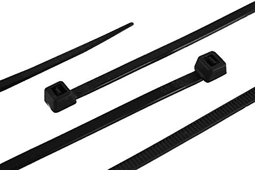 Preisvergleich Produktbild Lamondo Kabelbinder Set in Schwarz 2.9x300mm