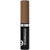 L'Oréal Paris Brow Artist Plump & Set 105 Brunette, Brown Eyebrow Gel for Defined and Thicker Eyebrows, 4.4 ml