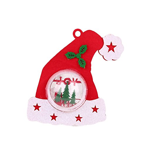 Preisvergleich Produktbild MingXiao Weihnachtsbaum-hängende Ball-Socken Schneeflocke-Geschenk-Partei-Weihnach...