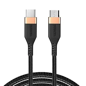 DURACELL Type-C To Micro 1.2M braided Sync & Charge Cable