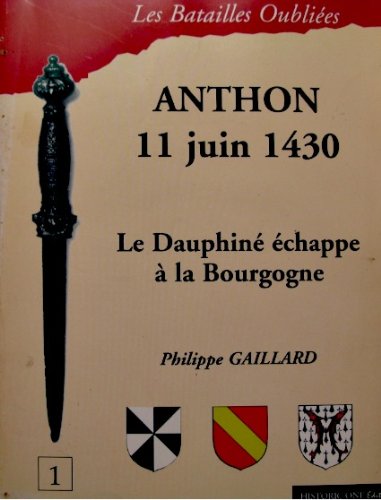 couverture de : Bataille d'Anthon (La)
