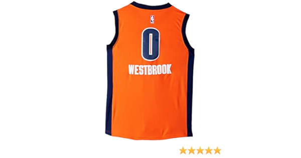 westbrook orange jersey