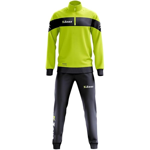 Tuta Apollo Zeus Rappresentanza Calcio Freetime Running Fitness Palestra