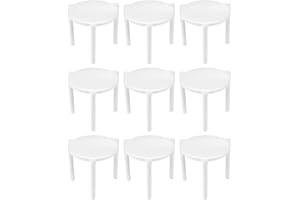 LUXSHINY 200Pcs Économiseur Pizza Stand Trépied Pizza Pile Pizza Rack De Fixation Pizza Titulaire Anti Bâton Pizza Stand pour Prendre Service À Emporter