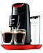 Produktbild Philips HD7870/31 Kaffeepadmaschine Senseo® Twist  schwarz / rot