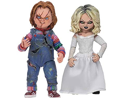 NECA - Figurine Bride of Chucky - Scarred Chucky Exclu Pop 10cm - 0634482421147