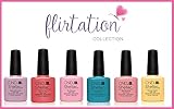 CND Shellac UV Gel Soak Off Nail Polish - The NEW Summer 2016 Flirtation Collection