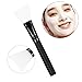 Make Up Brushes, Webla Wooden Handle Facial Face Mud Mask Mixing Brush Cosmetic Makeup Kit (Clear)