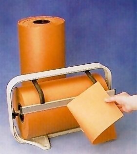 Frischhaltepapierrolle 320m 38cm pfirsich Papierrolle Papier Frischfleisch - 3