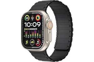 TOWONSHY Oryginalna Magnetyczny Sport Bransoleta kompatybilna z Apple Watch Pasek Ultra/Ultra 2, SE/SE 2, 9 8 7 6 5 4 3 2 1, Mężczyzna Silikon dla iWatch 49/45/44/42/41/40/38mm