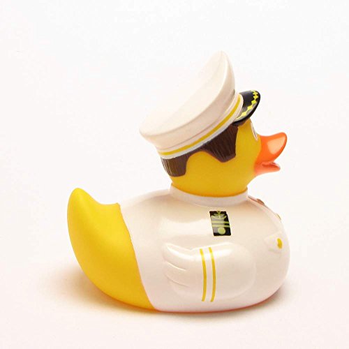 LiLaLu 8,5 cm Captain Ente Spielzeug (Mehrfarbig) - 3