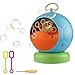 Produktbild LayOPO Automatische Bubble Maschine Tragbar Colorful Blase Gebläse Haltbare Maker Kinder, Hochzeit, Party über 800 Colorful Blasen Pro Minute Zwei Extra Manuelle Bubble Stick