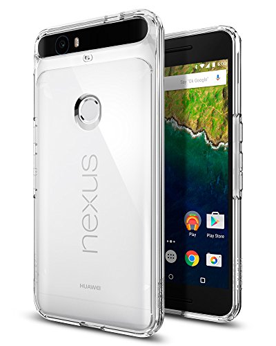 Spigen Ultra H  brido SGP11796 - Funda para Nexus 6P  tecnologia de coj  n de aire   cristal claro