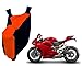 Auto Pearl Premium Quality - 100% Water Proof Orange Blue Bike Body Cover With Mirror Pockets, Buckle Belt, Carry Bag For - Ducati 899 Panigale RS.1199.00