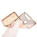 Huawei P9 Case Cover with Free Black Stylus Pen,Leeook Luxury Elegant Beautiful Cute Funny Pink Bunny Rabbit Electroplate Plating Frame Crystal Soft Gel Silicone TPU Case Cover Bumper for Huawei P9