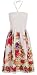 Ladies Floral Paisley Print 3 in 1 Summer Dress/Maxi Skirt, Pink, Medium