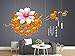 Produktbild Nordischer Lotus hat Fisch Lotus Koi Benutzerdefinierte 3D Wallpaper Seidentuch Wasserdichte Leinwand Wandbilder Wandmalerei Pastoralen Wandbild Tapete Zuhause (W)400x(H)280cm