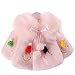 Produktbild Baby Bekleidung Vovotrade Warm Lint Girls Ouertwear Cute Plus Lovely Warm Bow Tie Kleidung Kragen Mantel (Größe: 24-36 Monate, Rosa)