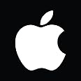 SHIVOID® 11pcs Apple Logo Sticker for Laptops, Desktops, Ipad Size (5 x 5cm) (White)