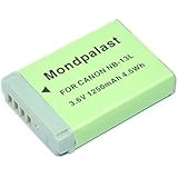 Mondpalast @ Akku Batterie NB13L NB-13L 1250mah 3.6V infochip f&uuml;r Canon PowerShot G7X G7 X