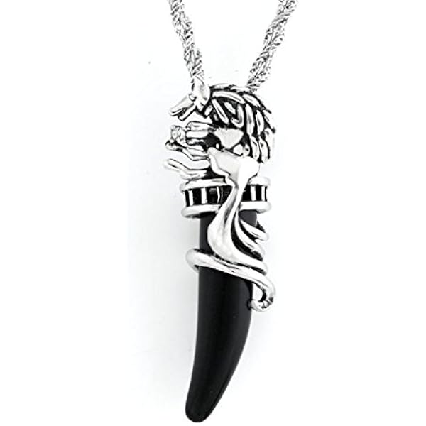 Collier Homme Tête De Mort Ailes Ange - Acier Inoxydable, Style Gothique - Cadeau Unique