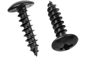 ORANXIN M6 x 45mm 40 Pcs Stal węglowa Okrągła głowa Wkręty do drewna Krzyż głowy Grzybkowy głowa kręty samogwintujące