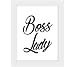 Tiedribbons® Boss Lady Framed Poster(13.6 Inch X 10.2 Inch) RS.379.00