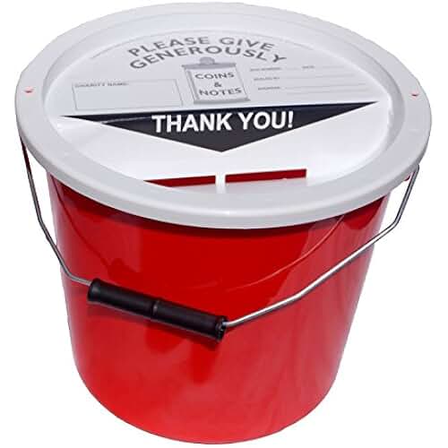 Amazon.co.uk donation buckets for charity
