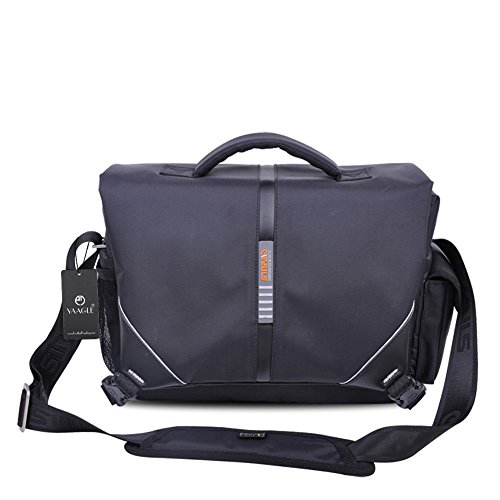 Preisvergleich Produktbild YAAGLE Outdoor SLR Kameratasche Schultertasche Kuriertasche Canon 600 D Handtasche professional Nikon D 60 Reisetasche-schwarz