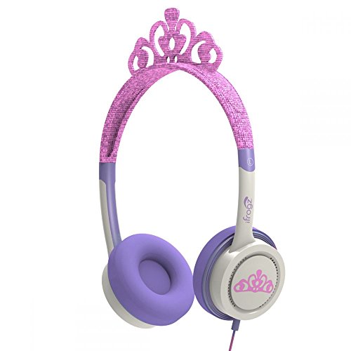 Preisvergleich Produktbild iFrogz IFLRCH-PKT Little Rockers Fantasiekopfhörer Tiara rosa
