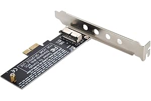 Cablecc PCI Express PCI-E 1X a 12+16Pin 2013-2017 Mac Pro Air SSD Convert Card per A1493 A1502 A1465 A1466