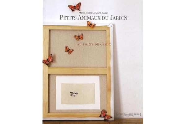 Petits Animaux du jardin au point de croix
