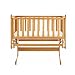 Obaby B is for Bear Gliding Crib (Country Pine)