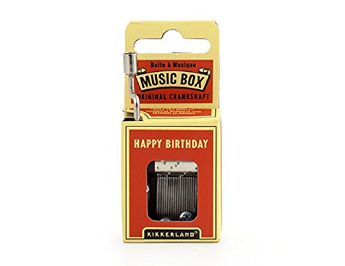 Music Box Happy Birthday-Kikkerland