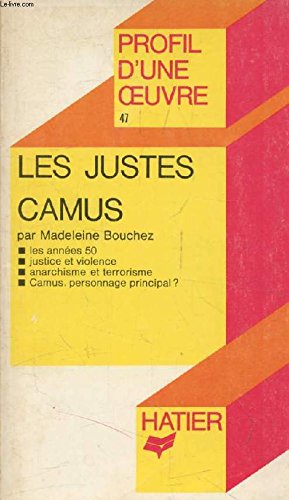 Download Profil d'une oeuvre : Les justes, de Camus