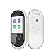 Produktbild HD translation AI Smart Portable Instant Voice Sprachübersetzungsgerät, Zwei-Wege-Übersetzung In 106 Sprachen, Smart WiFi 2,4-Zoll-Touchscreen Für Das Lernen Einkaufen Geschäftsreisen (Color : White)
