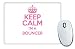 Produktbild Pink Keep Calm I 'm a Bouncer Mauspad TXT Motorhead England