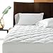 30cm (12") Skirt Extra Deep Generously Filled Quilted Percale Mattress Protector, King Size Bed - Mountain Moose Co.