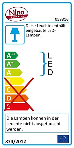 Preisvergleich Produktbild Nino CHLOE Deckenleuchte 1flg CHLOE 60900102