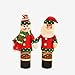 Produktbild 2Pcs Weihnachtswein Flaschen Beutel Geschenk Verpackung Santa Schneemann Wein Flaschen Abdeckungs Beutel Weihnachtsdekoration Geschenk Abendessen Tabellen Deko Rotwein Halter Beutel