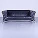 Produktbild Rolf Benz 322 Designer Sofa Blau Leder Zweisitzer Couch Modern #4760
