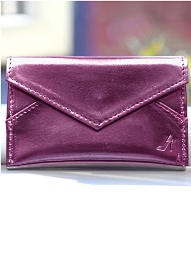 Random In Tandem - Glam Girl Envelope Case - Wit @ Work Collection - Hand Clutch/Pocket Change/Business Card (Pink)