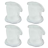 vc 100 ladegerät Hochwertige Qualität 4 Stück Filter Motorschutzfilter Schmutzfilter geeignet für Akkusauger Vorwerk Kobold VC 100 Tischsauger