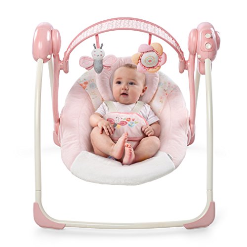 Ingenuity 60675 Soothe and Delight Portable Swing – Felicity Floral - 3