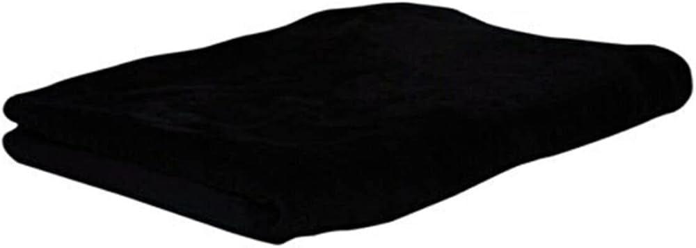 Mulberry Wellsoft Battaniye Televizyon Battaniyesi Peluş Polar Battaniye Tek Kişilik 170 * 230 Siyah