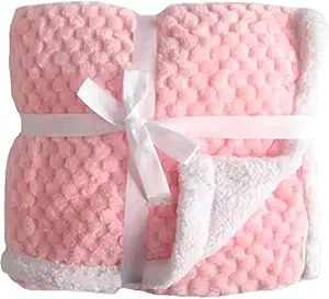 My Newborn Baby Blanket Soft Wrapper Sheet for Boy and Girl- Pink